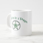 Custom Green Pagan Pride Jumbo Mug