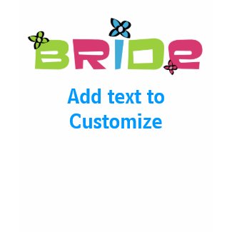 Custom Groovy Bride Shirt shirt