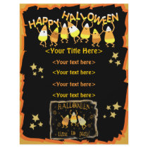 Custom Halloween Business or Personal flyers