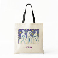 Custom Halloween Trick or Treat Tote Bag