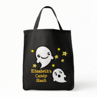 Custom Halloween Trick or Treat Candy Bag
