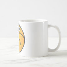 Custom Happy Smiling Basketball Mug