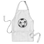 Custom Happy Smiling Soccer Ball aprons
