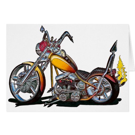 Custom Hardtail Chopper Card