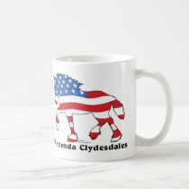 Custom Hazienda Clydesdales mugs