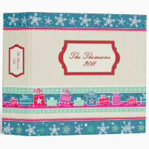 Custom Holiday Binder binders