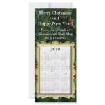 Custom Holiday Calendar Card, Christmas/New Year rack cards