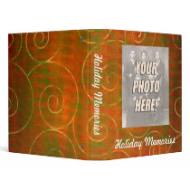 Custom Holiday Memory Book binders by golden_oldies Custom Holiday Memory Book binders