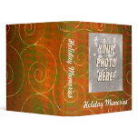 Custom Holiday Memory Book binders