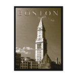 Custom House Clock Tower Post Card