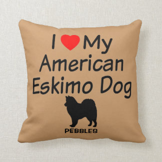 american eskimo pillow