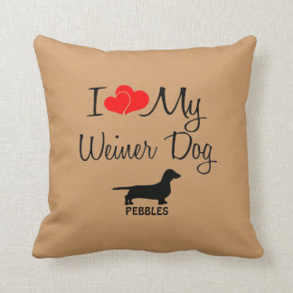 weiner pillow