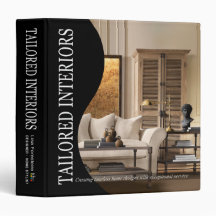 Custom Interior Design Binder