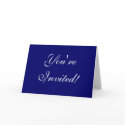Custom Invitation Card - You're Invited! by monogramgallery Custom Invitation Card - You're Invited!