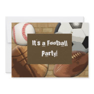 Custom Invitation, Sports Party, Birthday or Any.. invitation