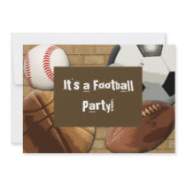 Custom Invitation, Sports Party, Birthday or Any.. by cutencomfy Custom Invitation, Sports Party, Birthday or Any..