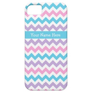 Custom iPhone 5 Case-Mate Case Multicolor Chevrons