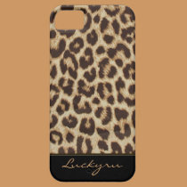 Custom iPhone 5 Leopard Print Case casemate cases