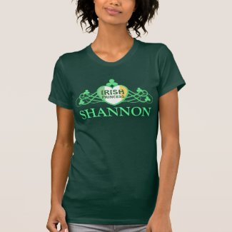 Custom Irish Princess St. Patrick's Day T-Shirt