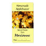 Custom Jar Labels Special Recipe from Your Name