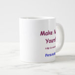 Custom Jumbo Ceramic Mug to Personalize 20oz Jumbo Mugs