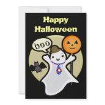 Custom Kawaii Halloween Party Invitation