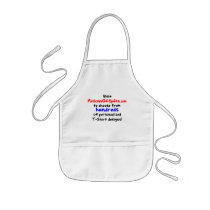 Custom Kids Apron by millionsofgifts Custom Kids Apron