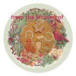 CUSTOM KITCHEN LABEL CHRISTMAS COOKIES STICKER