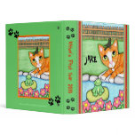 Custom Kitten Cat Photo Binder Scrapbook