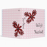 Custom Ladybug School 1.5" binder