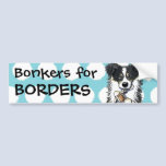 Custom Lamb Lover Border Collie Bumper Sticker