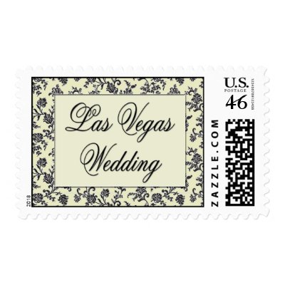 Custom Las Vegas vintage postage