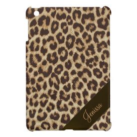 Custom Leopard Print iPad Mini Case