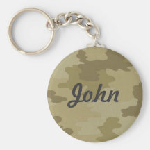 Custom Light Camouflage Key Chain
