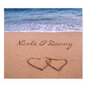 Custom Love on the Beach Poster posters by aslentz Custom Love on the Beach Poster posters