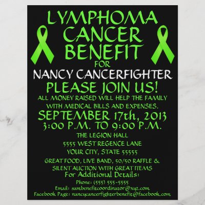 Cancer Benefit Posters