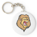 Custom Mad Lion Cartoon Keychains