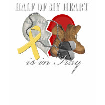 Custom Made for Susanne - Half of My Heart t-shirts