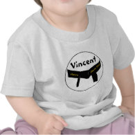 Custom Martial Arts Future Black Belt Baby T-Shirt