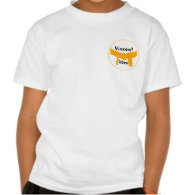 Custom Martial Arts Orange Belt T-Shirt