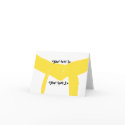 Custom Martial Arts Yellow Belt cards by loraseverson Custom Martial Arts Yellow Belt cards