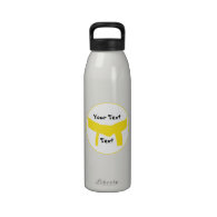 Custom Martial Arts Yellow Belt Water Bottle