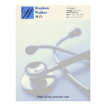 Custom Medical Doctor Stationary letterhead