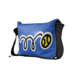 Custom messenger bag for tennis players