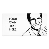 Custom Mitt Romney Photo Card Template