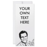 Custom Mitt Romney Rack Card Template