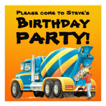Custom Mixer Party Invitations