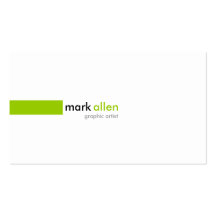 Custom Modern 519B Business Card Template