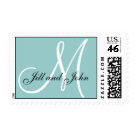 postcard - by Elke Clarke©2009. More designs available at WhiteWhimsicalWeddings.com and WhiteWhimsicalWedding.blogspot.com
Customize with your Names and Monogram and wedding color scheme. 
   Here are some other popular designs by the Monogram Gallery!                             Here are some other popular designs by the Monogram Gallery!                     