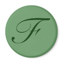 Custom Monogram Magnet magnets